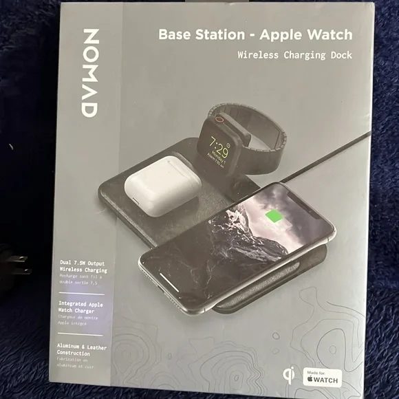 Nomad base wireless charging station